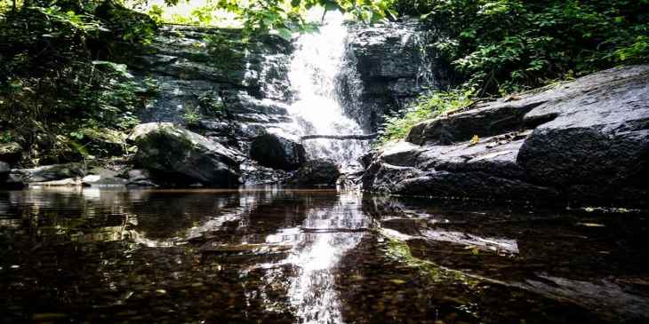 thrissur,waterfall,bathing